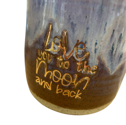 Mug Cup Love Moon Back Pottery Ceramic Aussie Made Limited Edition