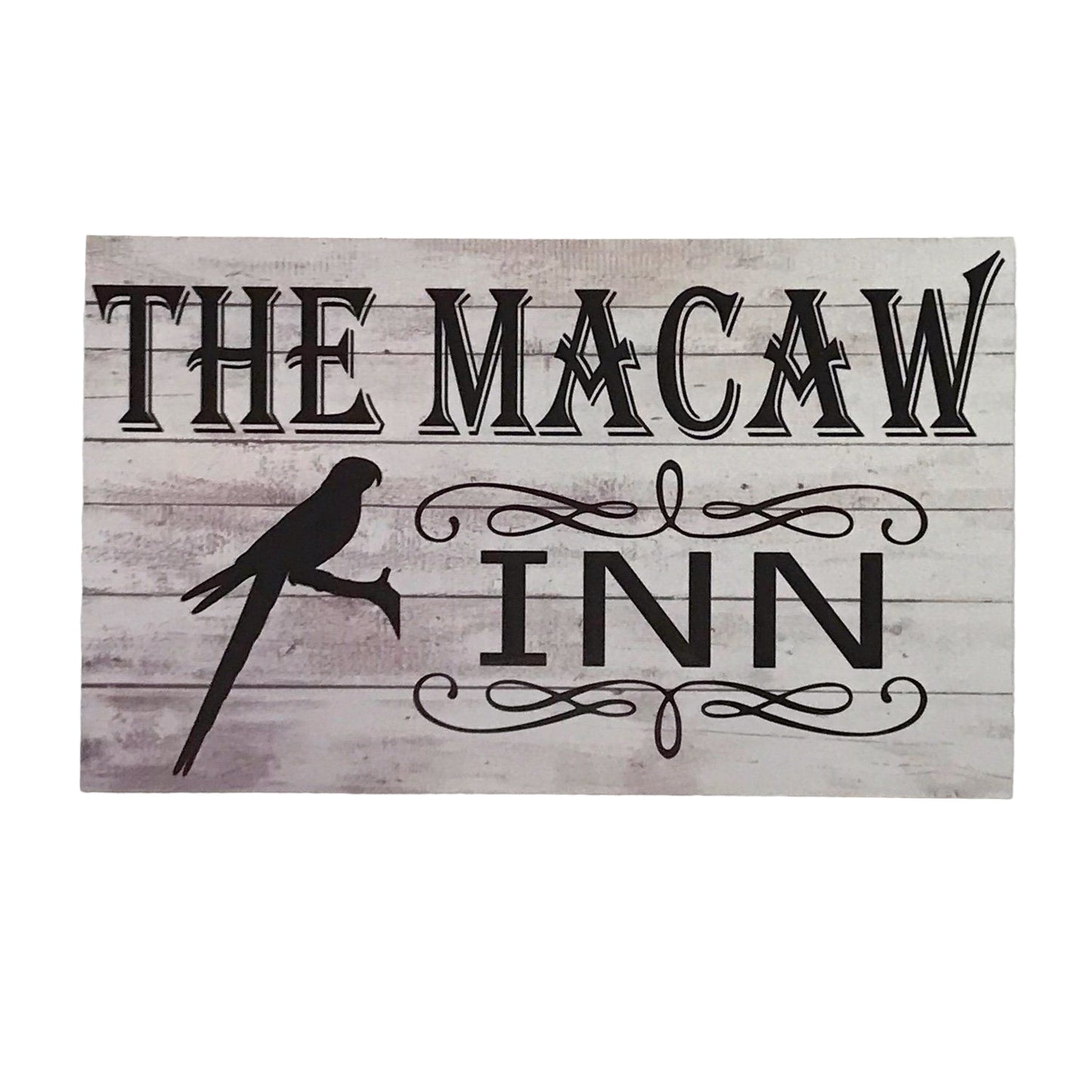 The Macaw Inn Bird Pet Sign