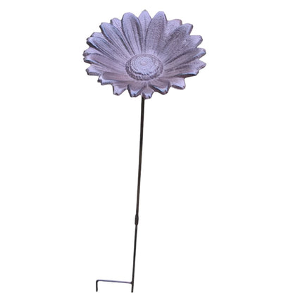 Bird Feeder Water Flower Sun Cast Iron Garden Stake