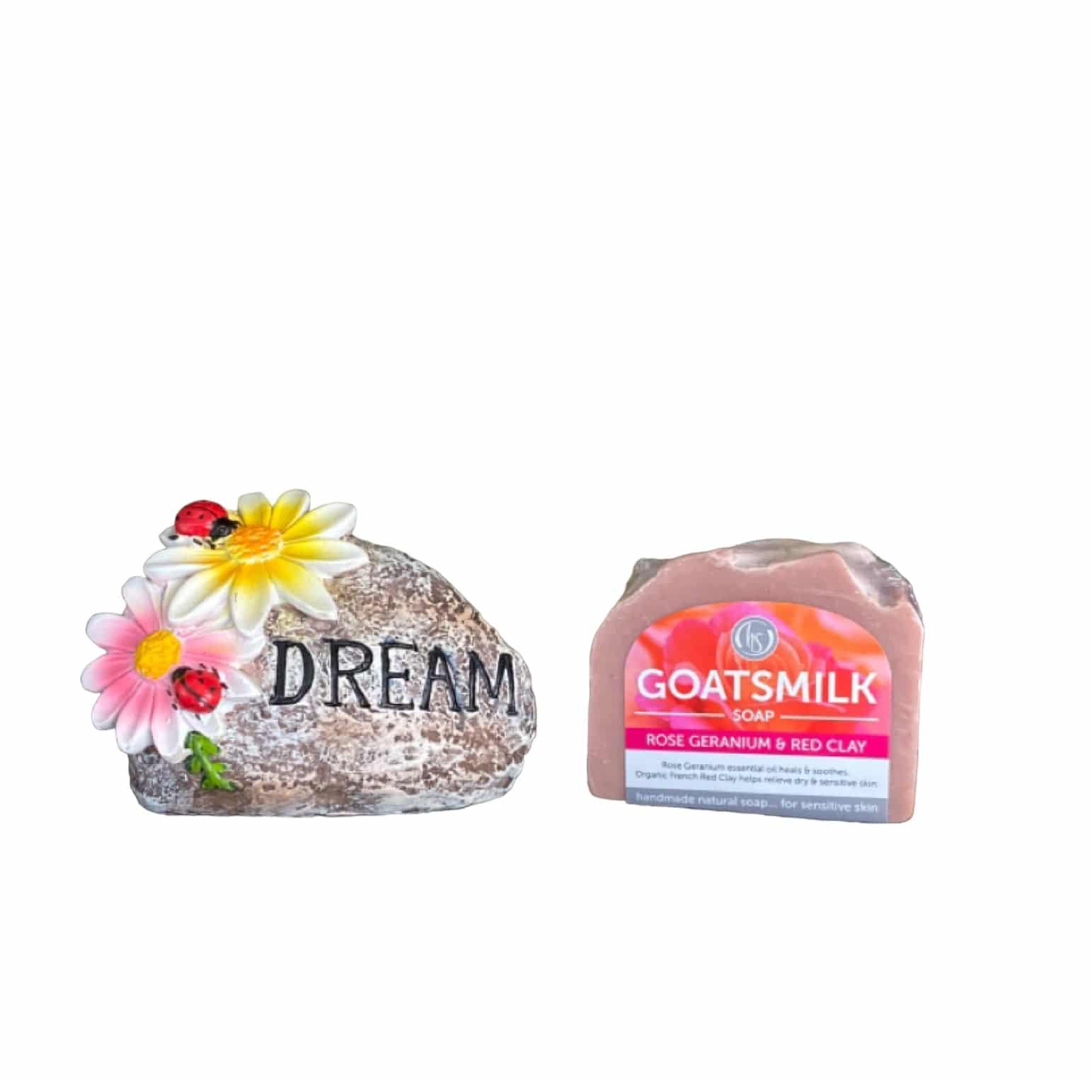 Garden Dream Gardener Stone Goatmilk Soap Gift - The Renmy Store Homewares & Gifts 