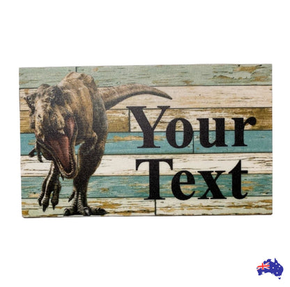 Dinosaur Custom Personalised Sign - The Renmy Store Homewares & Gifts 