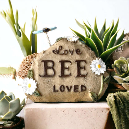 Bee Chime Keyring Garden Ornament Keyring Sign Gift