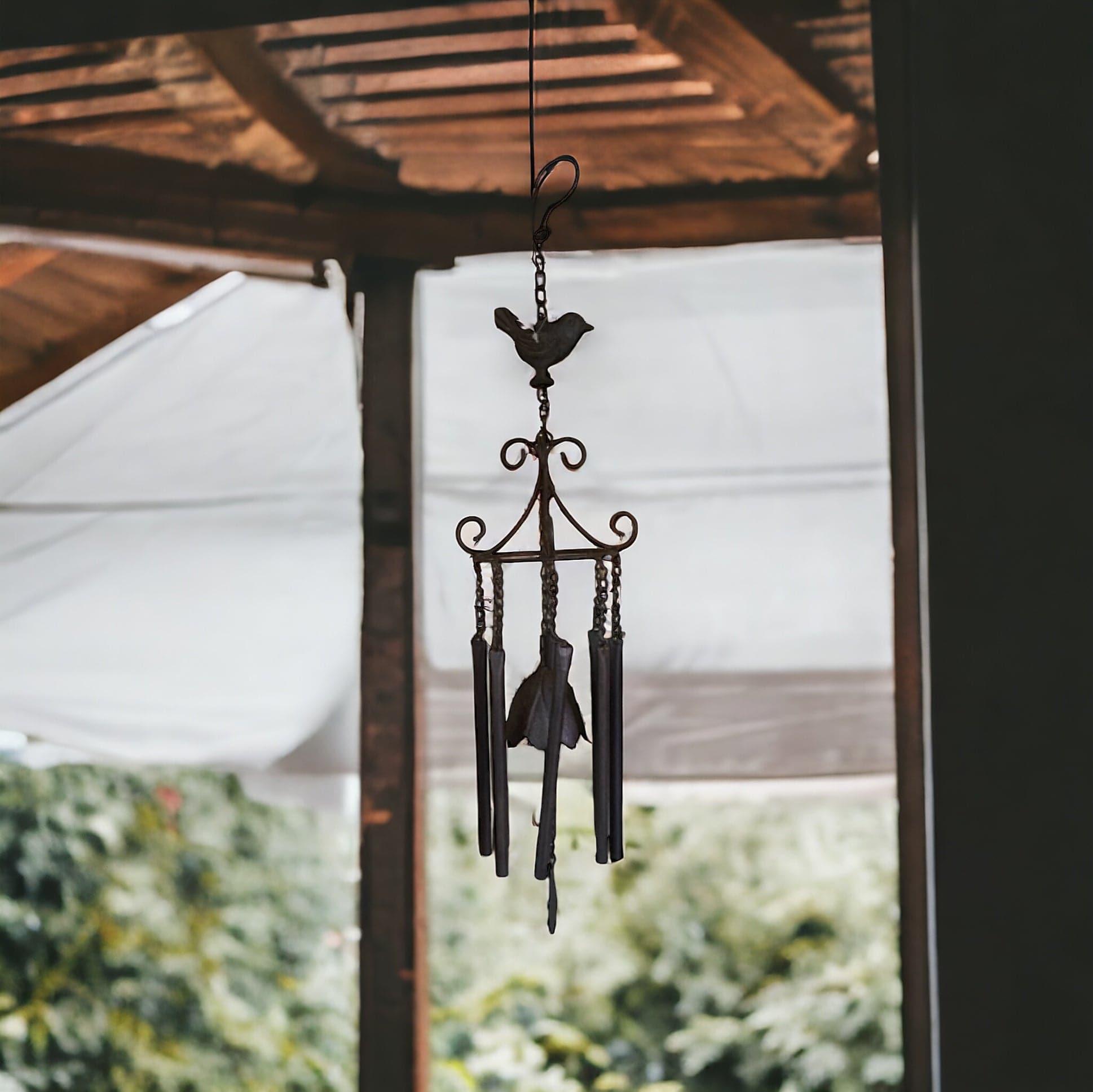 Wind Chime Bird Vintage Garden - The Renmy Store Homewares & Gifts 