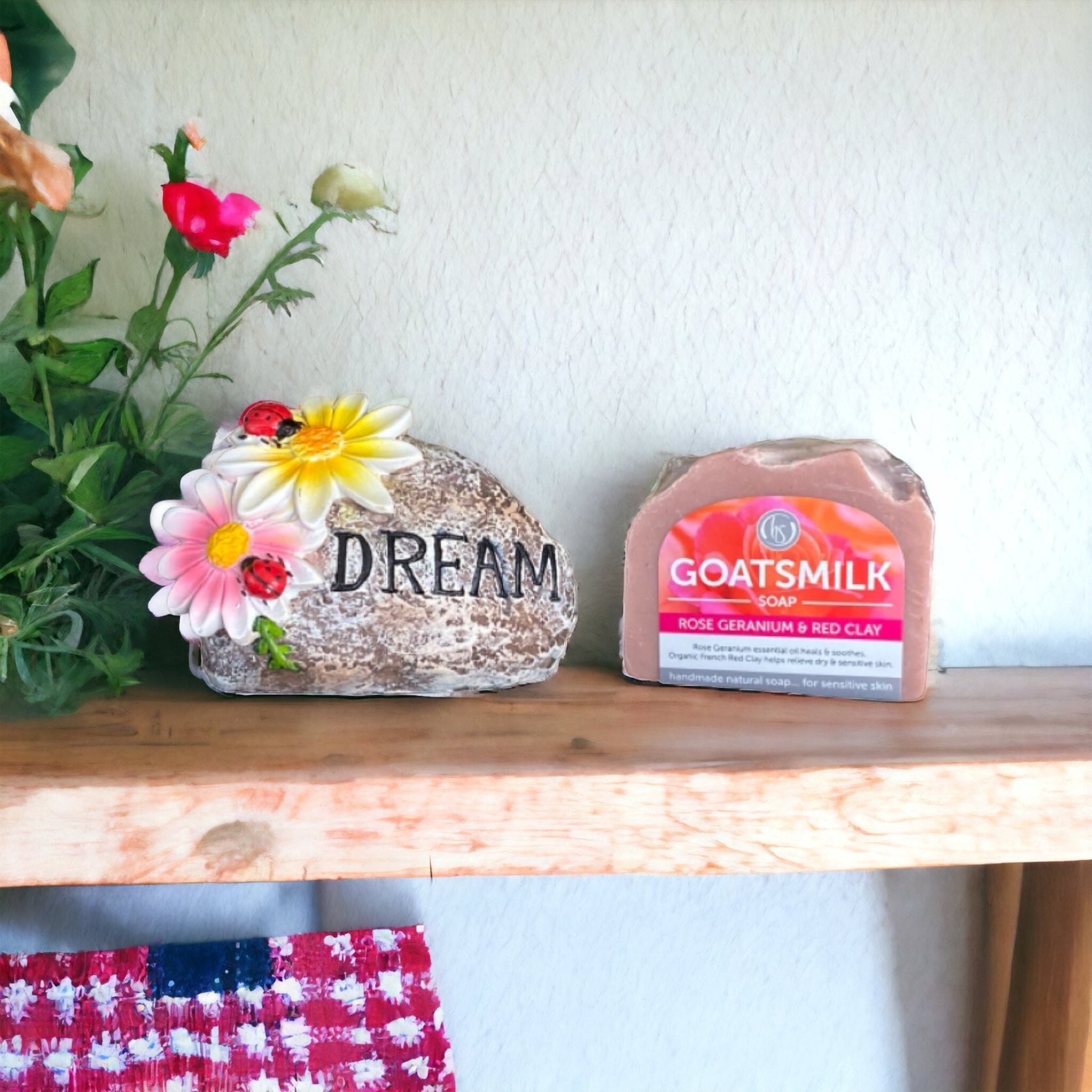 Garden Dream Gardener Stone Goatmilk Soap Gift - The Renmy Store Homewares & Gifts 