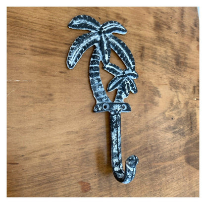 Hook Palm Tree Rustic Blue - The Renmy Store Homewares & Gifts 