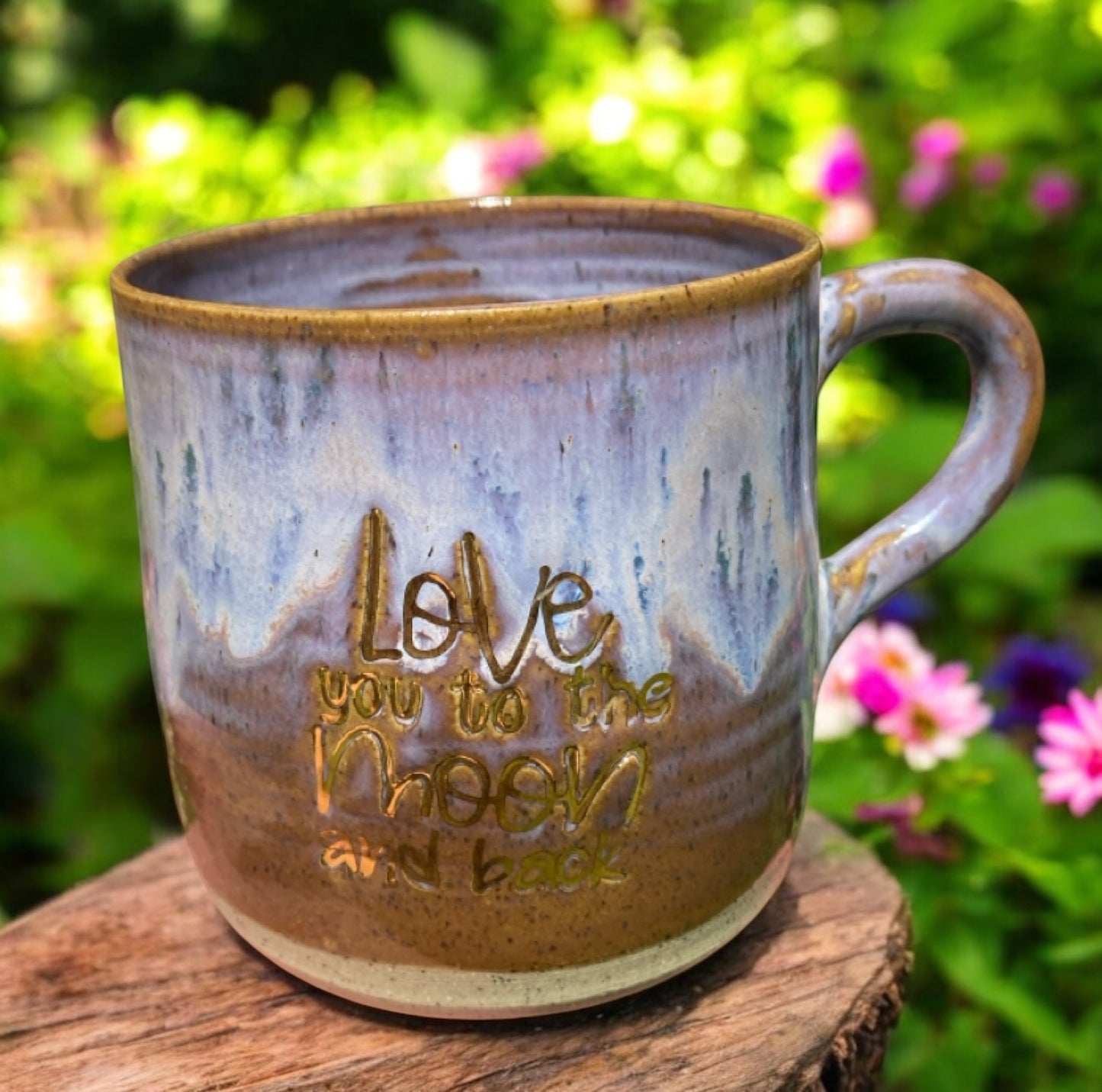 Mug Cup Love Moon Back Pottery Ceramic Aussie Made Limited Edition