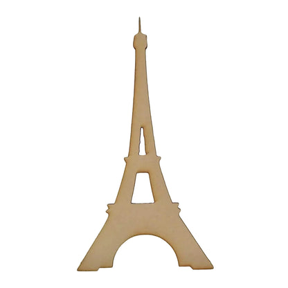 Eiffel Tower French Plain DIY Raw MDF Timber - The Renmy Store Homewares & Gifts 