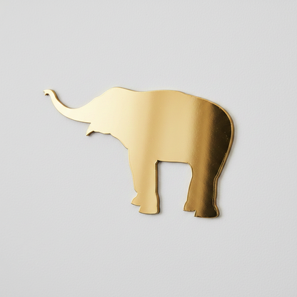 Lucky Elephant Raw MDF Timber Shape | DIY Balinese Safari Craft Decor Aussie Made