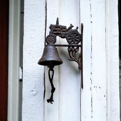 Door Bell Tractor Farmhouse Cast Iron - The Renmy Store Homewares & Gifts 