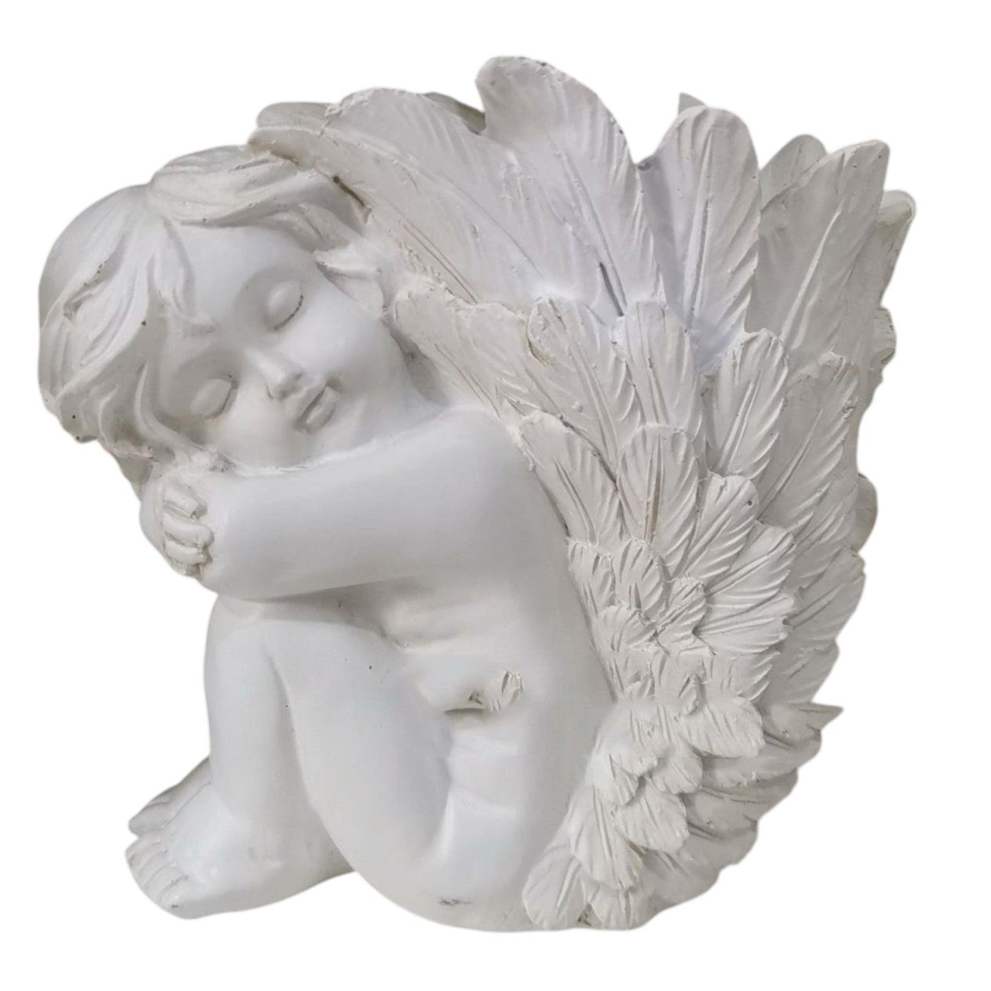 Angel Cupid Vase Planter Garden Pot Ornament