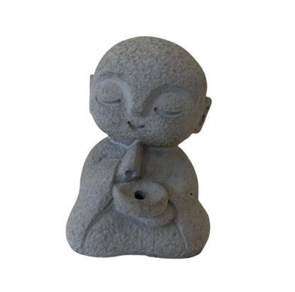 Buddha Incense Holder with tray Aussie Handmade Concrete