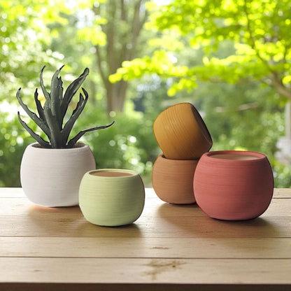 Planter Pot Garden Natural Earth Ceramic