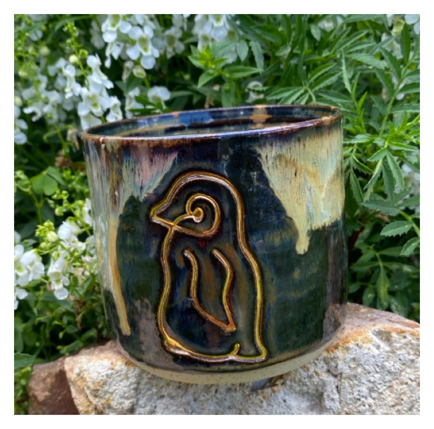 Mug Cup Penguin Pottery Ceramic Aussie Made Limited Edition