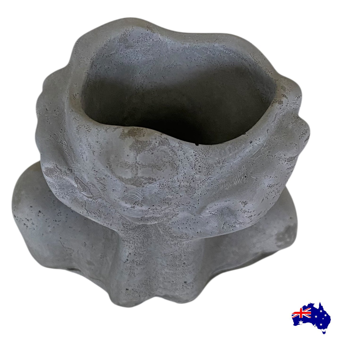 Planter Pot Vase Lady Aussie Handmade Concrete