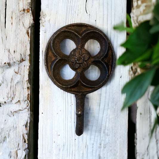 Hook Rustic Dark Cast Iron - The Renmy Store Homewares & Gifts 