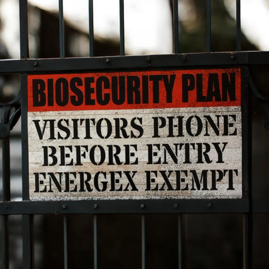 Biosecurity Plan Farm Property Sign - The Renmy Store Homewares & Gifts 