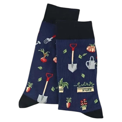 Gardener Socks Trowel Personalised Veggie Patch Sign Gift - The Renmy Store Homewares & Gifts 