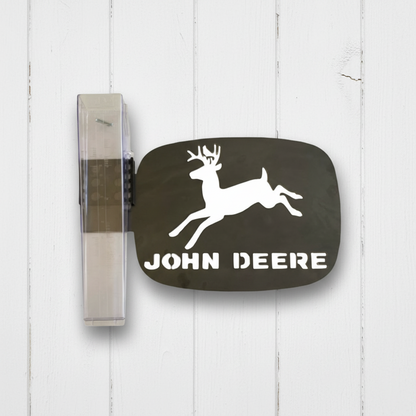 Rain Gauge Stake Wall John Deere Deer Vintage