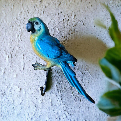 Parrot Blue Bird Hook - The Renmy Store Homewares & Gifts 