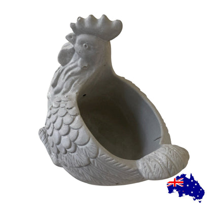 Pure Beeswax Chicken Rooster Candle Aussie Handmade