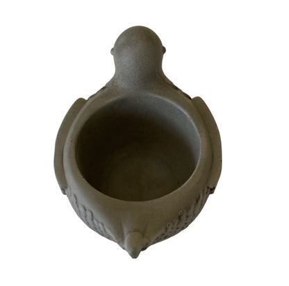 Planter Pot Pigeon Bird Aussie Handmade Concrete