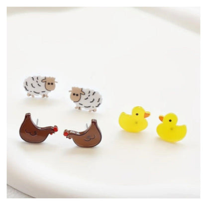 Chicken Bag Socks Earrings Brush Cluckingham Palace Sign Gift Set - The Renmy Store Homewares & Gifts 