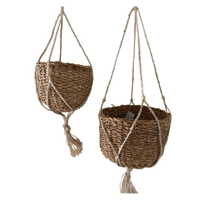 Pot Planter Plant Basket Set of 2 Hanging - The Renmy Store Homewares & Gifts 