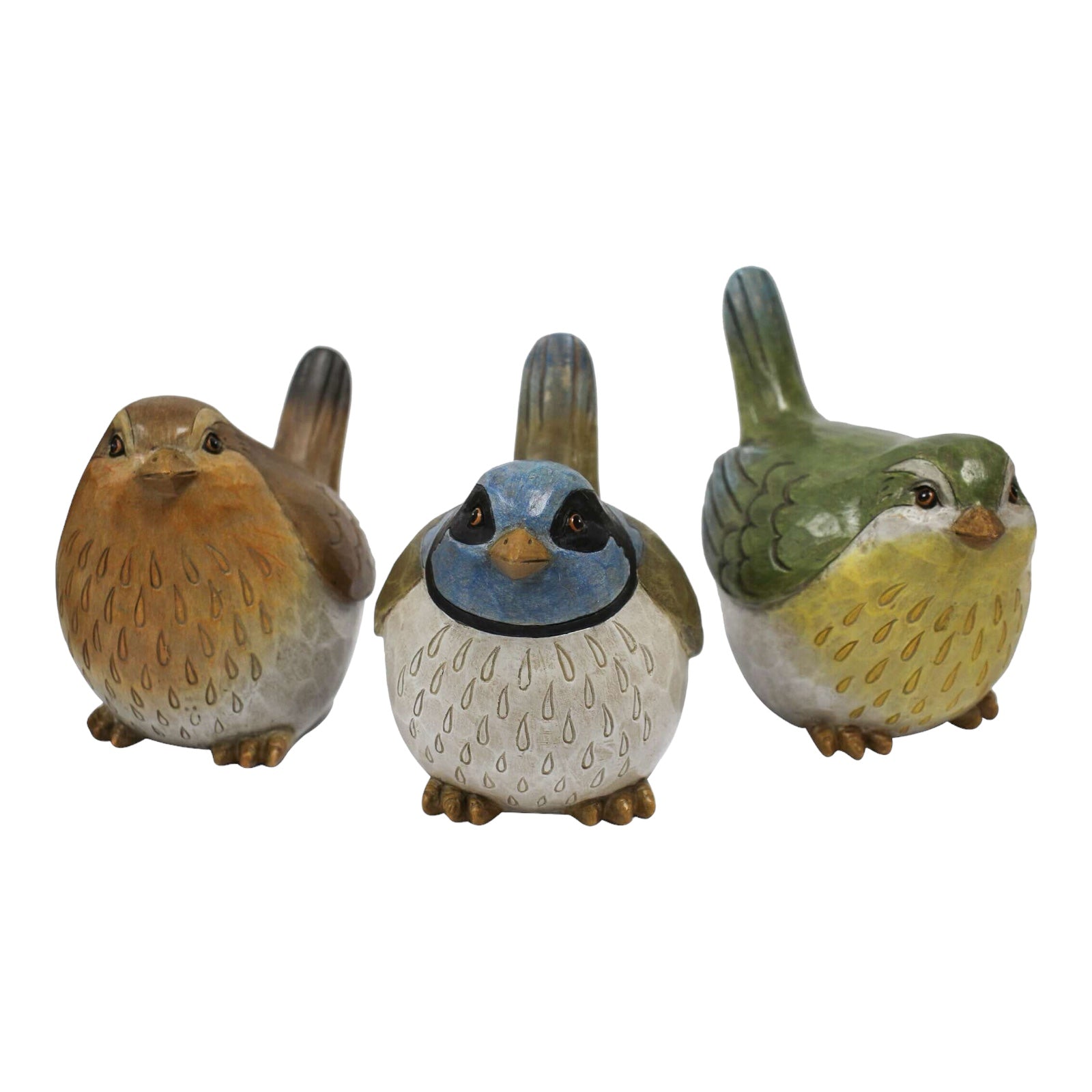 Bird Brilliant Set of 3 Ornament - The Renmy Store Homewares & Gifts 