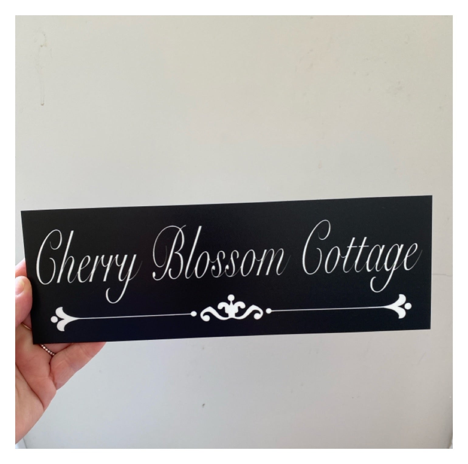 Family Name Custom Personalised Vintage Black Sign - The Renmy Store Homewares & Gifts 