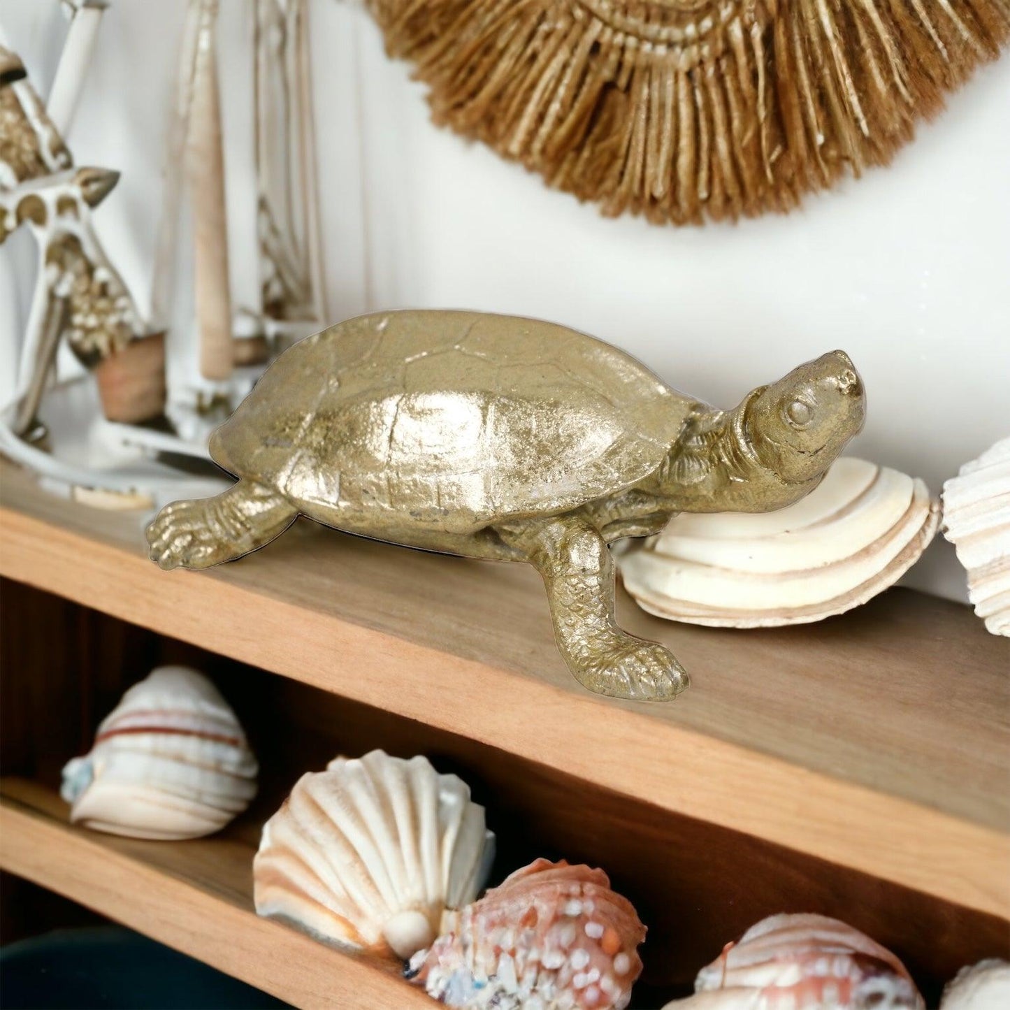 Turtle Ornament Coastal Beach - The Renmy Store Homewares & Gifts 