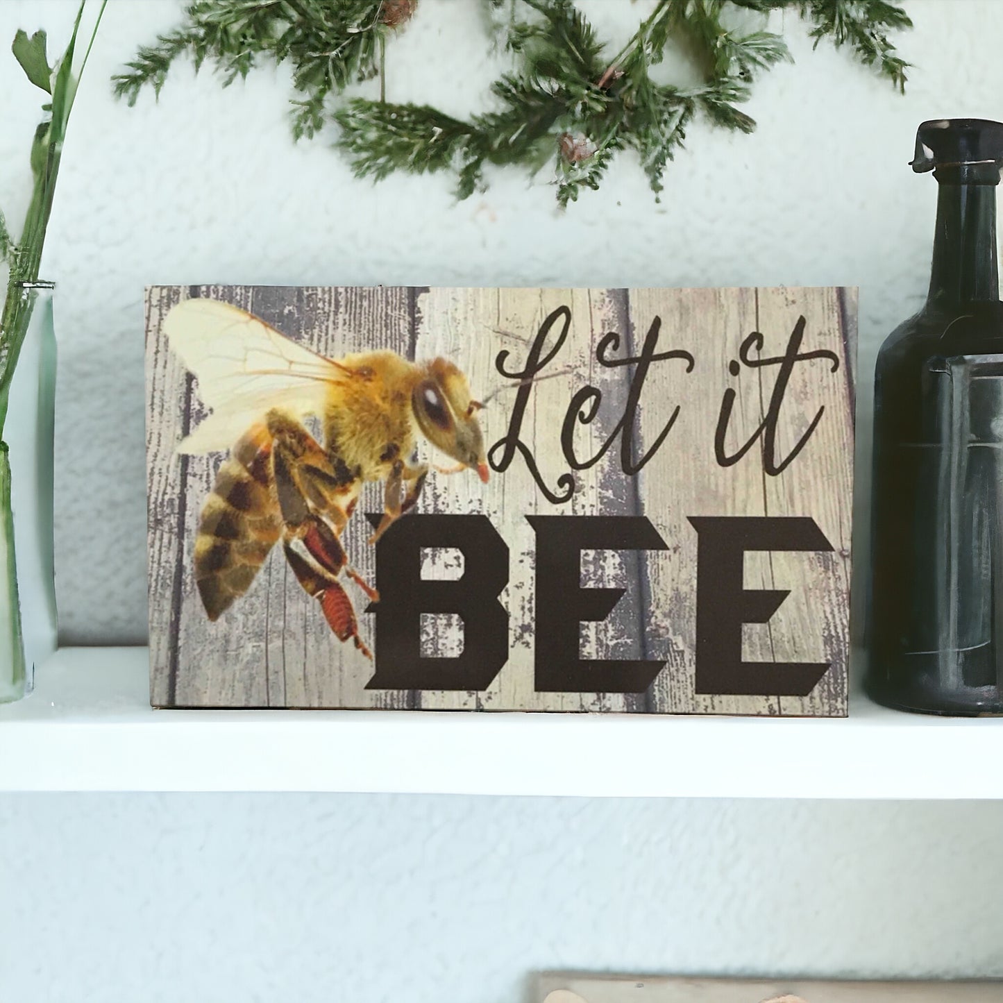 Let It Bee Sign - The Renmy Store Homewares & Gifts 