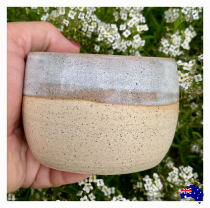 Mug Cup Natural Earth Blue Pottery Ceramic Aussie Made