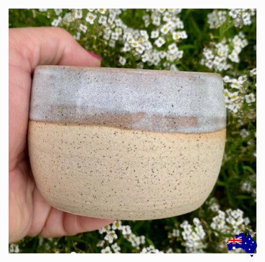 Mug Cup Natural Earth Blue Pottery Ceramic Aussie Made