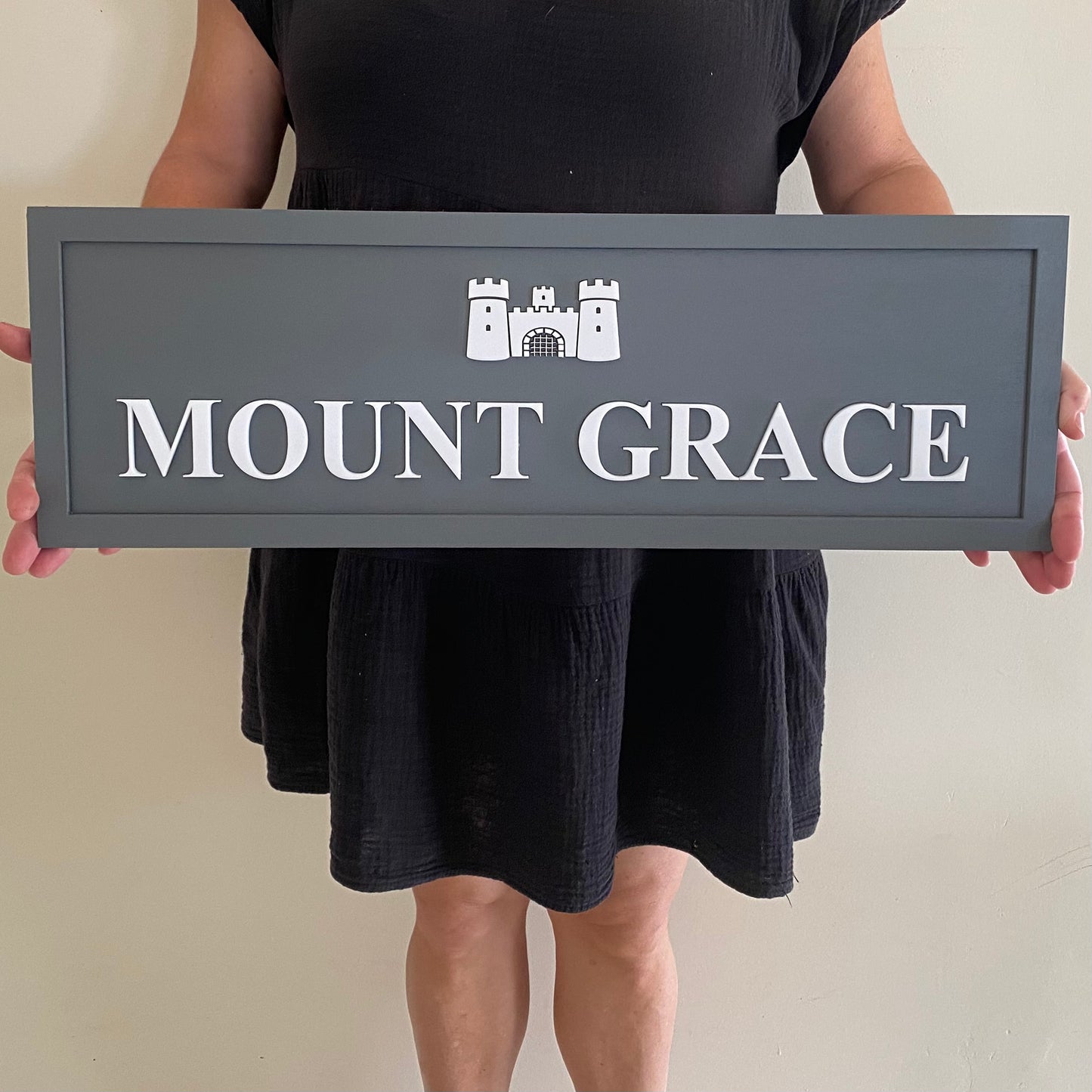 Custom Personalised Timber Vintage Sign | House Residence Property Name Sign | Aussie Made