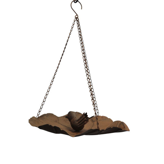 Bird Feeder Hanging Vintage 30cm Rustic Garden Decor
