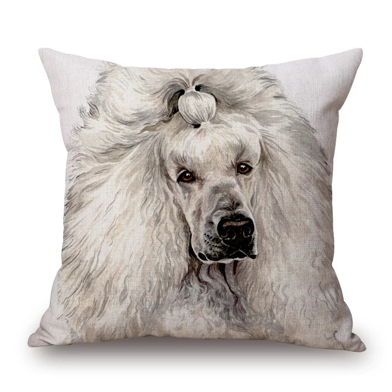 Poodle Lovers Cushion Covers 45cm | Dog Portraits & Gifts for Poodle Lovers
