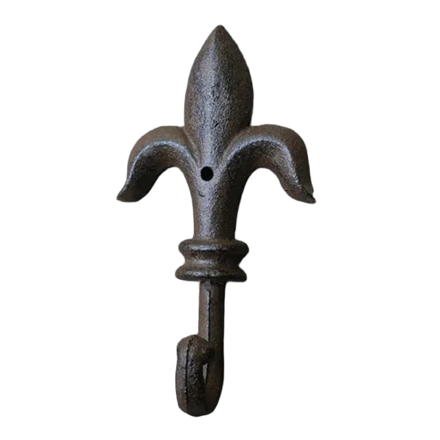 Cast Iron Hook | Fleur French Style Wall Hook