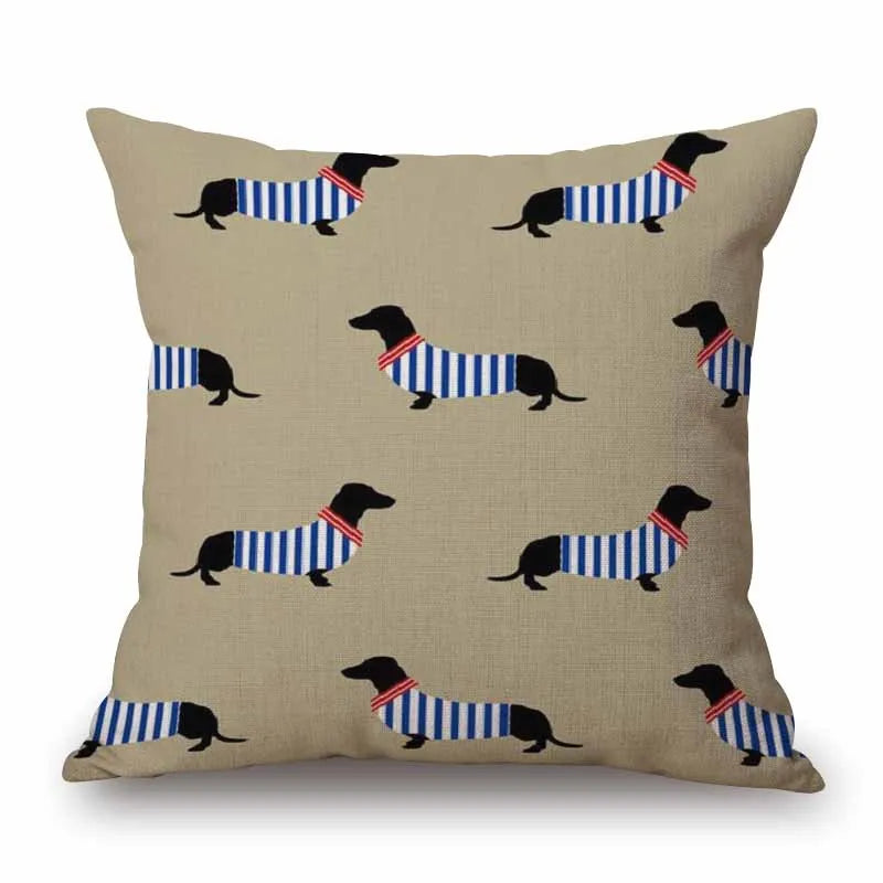 Cushion Cover Dachshund Sausage Dog - Dog Lover Gift
