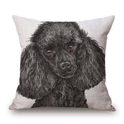 Poodle Lovers Cushion Covers 45cm | Dog Portraits & Gifts for Poodle Lovers
