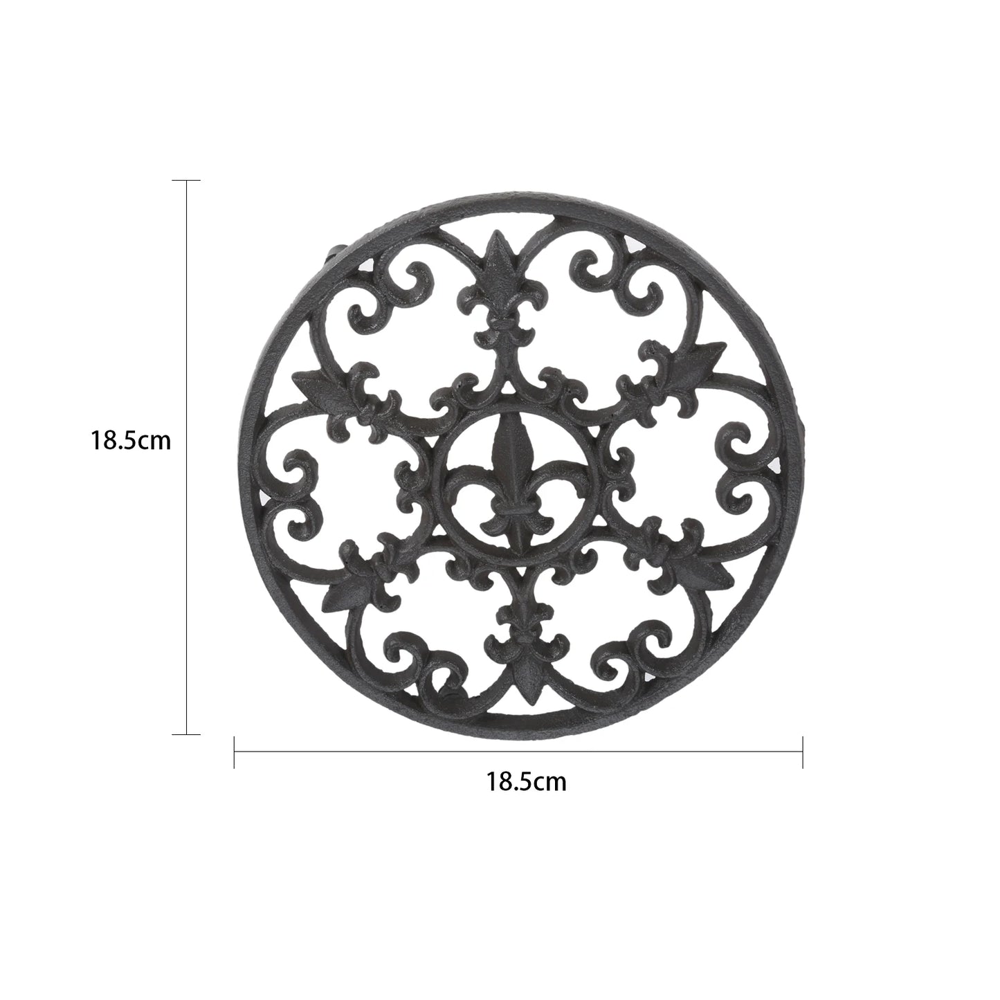 Trivet French Provincial Cast Iron