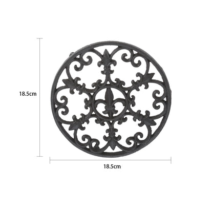 Trivet French Provincial Cast Iron