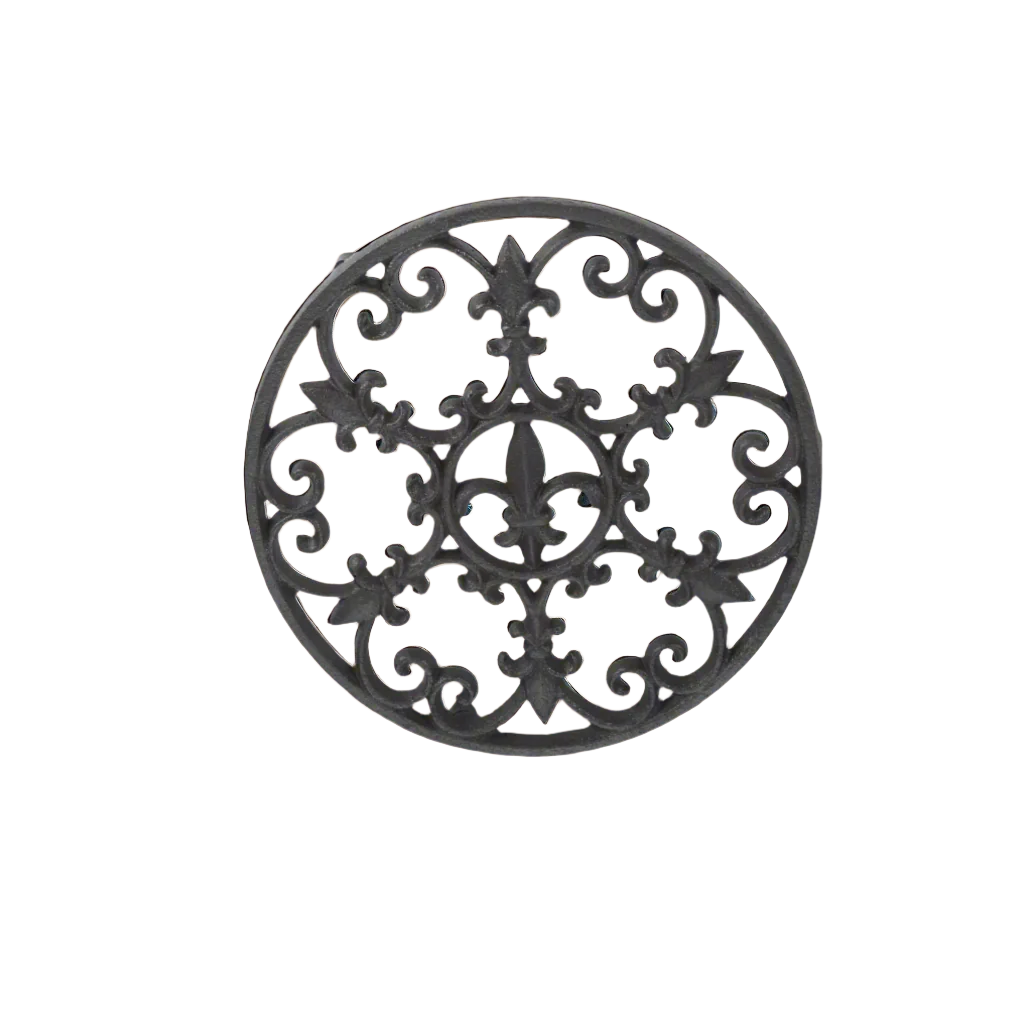 Trivet French Provincial Cast Iron