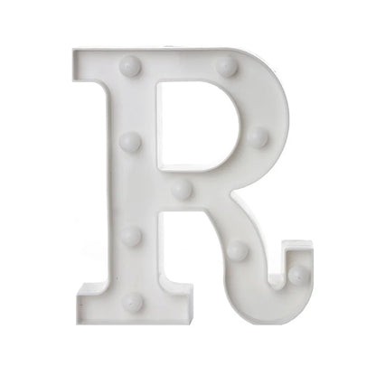 LED Light Alphabet Letter Number Decor