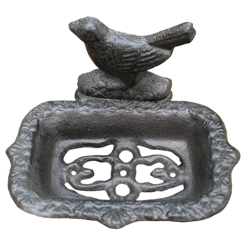 Soap Dish Cast Iron Bird