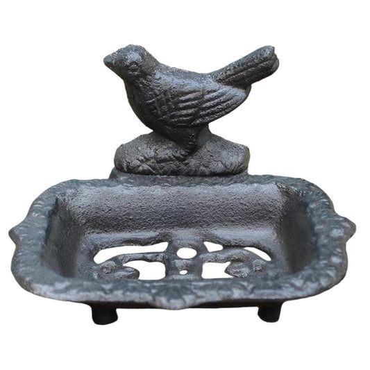 Soap Dish Cast Iron Bird