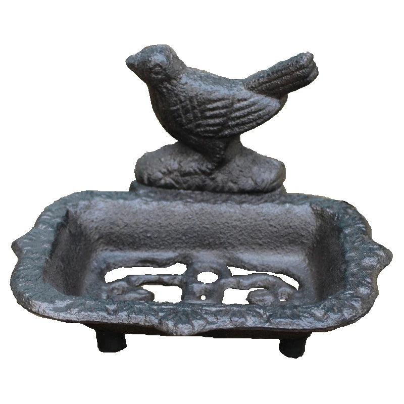 Soap Dish Cast Iron Bird