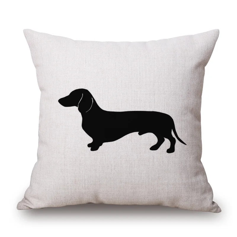 Cushion Cover Dachshund Sausage Dog - Dog Lover Gift