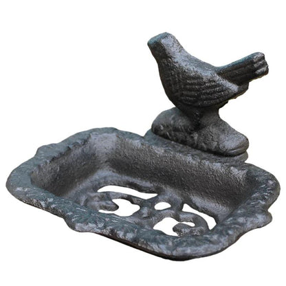 Soap Dish Cast Iron Bird