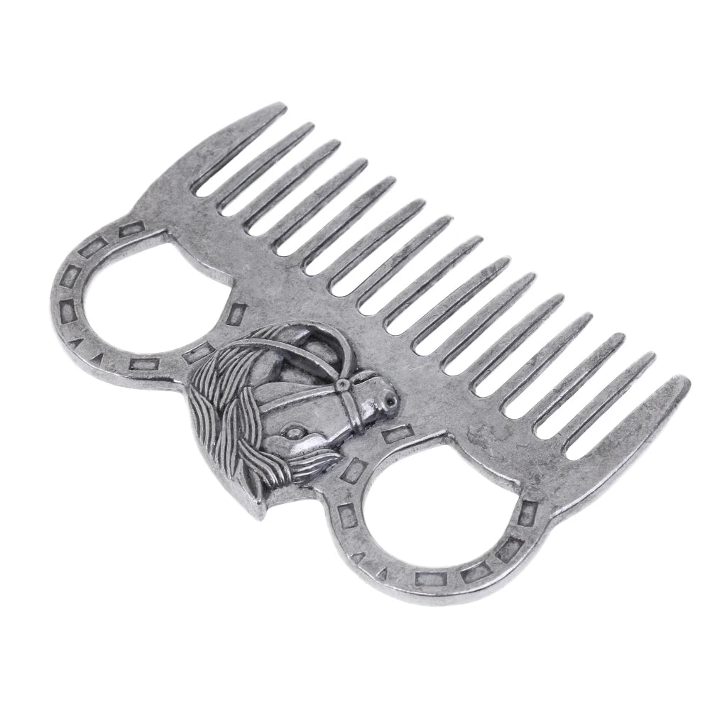 Grooming Comb Stainless Steel Horse Pony