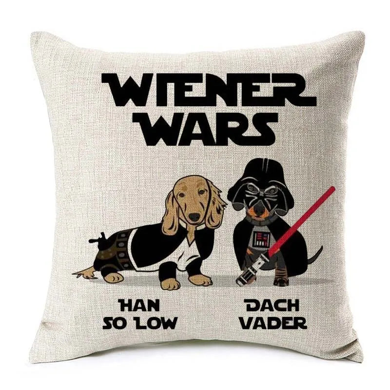 Cushion Cover Dachshund Sausage Dog - Dog Lover Gift